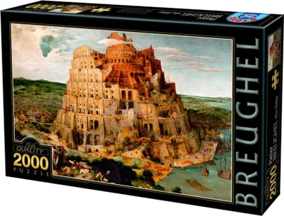 Produktbild von D-TOYS Puzzle Babylonská věž 2000 dílků