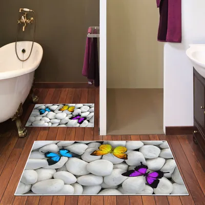 Image de Mijolnir, Nixie- ANR1577, multicolore, tapis de bain, 850 g/m², 100 % POLYESTER