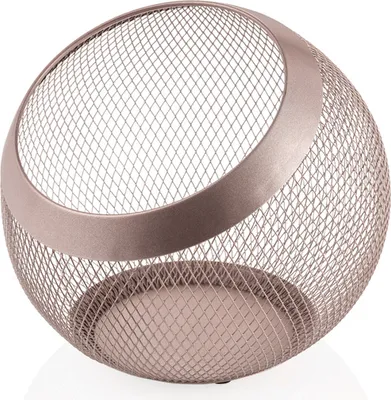 Immagine prodotto di Cestino in metallo, Ø 24 cm, (H) 24 cm, rosa