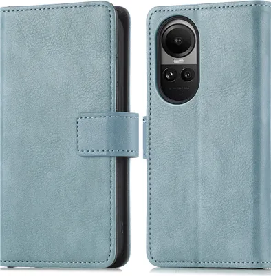 Zdjęcie produktu dla imoshion Luxe Bookcase dla Oppo Reno 10 / 10 Pro - jasnoniebieski