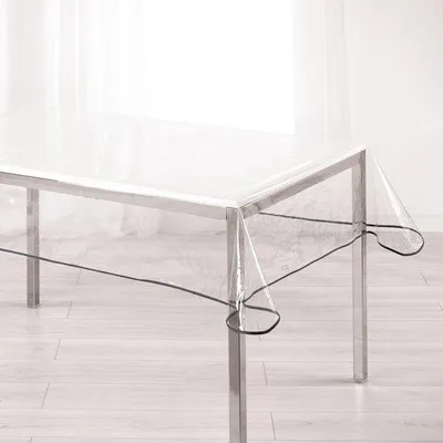 Produktbild von Famanu Tischdecke Transparent - Abwaschbar 140 x 240 cm