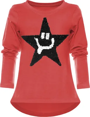 Produktbild von BEZLIT Mädchen Wende Pailletten Pullover mit süßem Motiv Rot 104