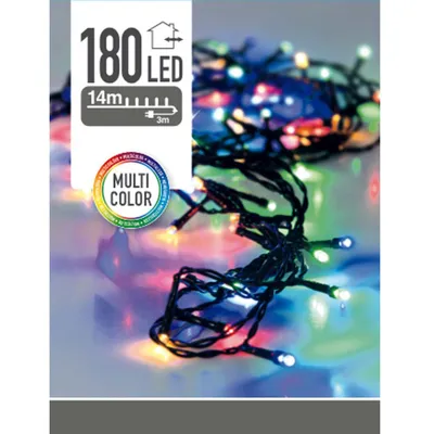 Immagine prodotto di Lanterna per albero di Natale 180 LED, da esterno, 14 m, multicolore
