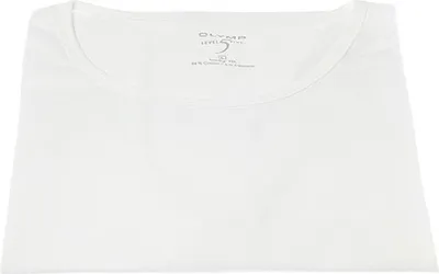 Produktbild von OLYMP Level Five Body Fit T-Shirt L Tanktop Rundhals Stretch weiß, Größe:Large