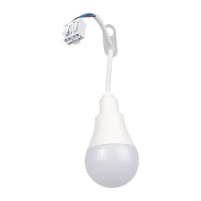 Produktbild von RealLED LED-Baustellenfassung mit integriertem Leuchtmittel 12W 4000K 10 Stück