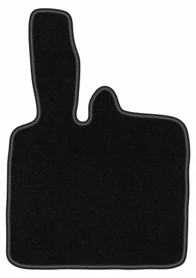 Produktbild von Fahrermatte Automatte Velours Schwarz für Smart ForTwo I 1998-2007