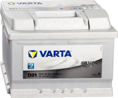 Zdjęcie produktu dla Akumulator samochodowy VARTA Silver Dynamic D21 12V 61Ah