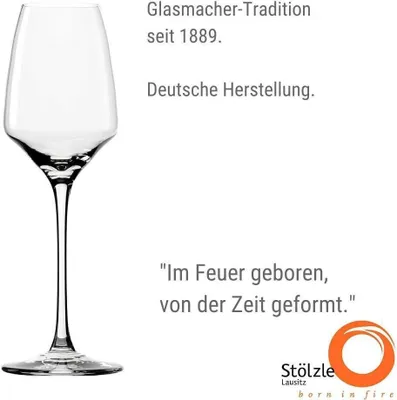 Produktbild von Neuerts Vorteilset: 2 x Stölzle Lausitz 6x EXPERIENCE Suesswein klar 220 00 04 und Geschenk + Spende