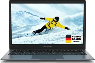 Image de Ordinateur Portable MEDION AKOYA E14223 MD62560, 14" FHD, Intel Celeron N4120, 4 Go RAM, 128 Go eMMC, Windows 11 Home S AZERTY