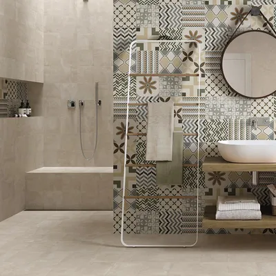 Produktbild von CASA39 Fliesen Betonoptik Beige 60x120 cm Emil Ceramica Be-Square