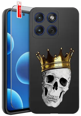 Obrázek produktu pro ETUI do Motorola Edge 70 | WZORY | SILIKONOWE MATT CASE + SZKŁO 9H