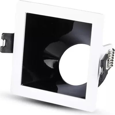 Obrázok produktu pre V-TAC LED reflektor - Zapustené svetlo - GU10 - IP20 - Biela + čierna