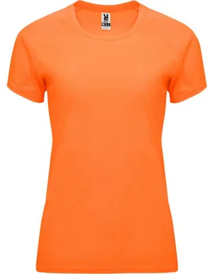 Immagine prodotto di Roly Sport - Maglietta da donna "Bahrain" LT3040 (XL) (arancione fluorescente)