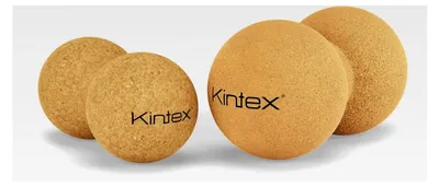 Produktbild von Faszien-Peanut aus Kork, 13,5 cm oder 16 cm, Duoball zur Selbstmassage