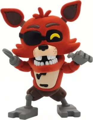 Produktbild von Five Night's at Freddy Vinyl Figur Foxy Flocked 12 cm