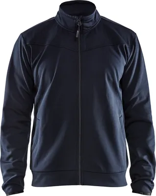 Produktbild von Blakläder Sweatjacke mit Reißverschluss 3362 2526 in div. Farben, Farbe:grau/schwarz, Größe:2XL