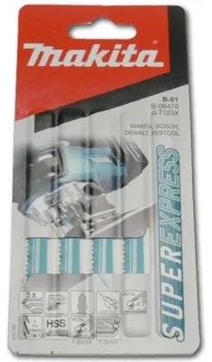 Produktbild von Makita Stichsägeblatt B-51 Metall 5 Stk. - B-06476