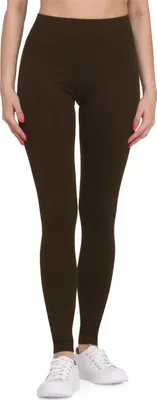 Image de Leggings longs pour femmes Bellivalini en viscose BLV50-147 (marron, XXL)