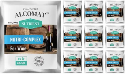 Produktbild von Hefenahrung Nährstoff ALCOMAT NUTRI-COMPLEX Nutrient Alkohol Gärhefe 10er Set
