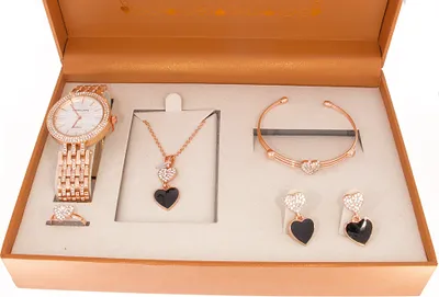 Produktbild von Schmuckset für Damen Farbe rosegold