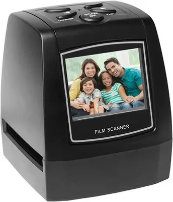 Imagen del producto de Escáner de películas con pantalla LCD de 5 megapíxeles: convierte negativos en fotografías digitales. Color