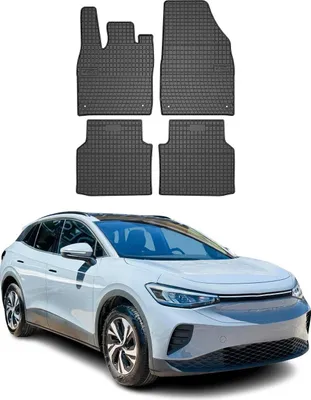 Image de 2020-2025 Tapis de sol VW ID.4 TPE noir 4 pièces