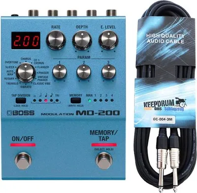 Immagine prodotto di Unità multieffetto Boss MD-200 Modulation con cavo
