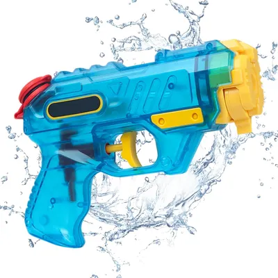 Imagen del producto de Pistola de agua para niños, con gran alcance, juguete ideal para el verano y la playa