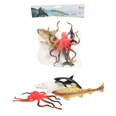 Produktbild von ANIMAL WORLD Set mit 5 Meerestierfiguren