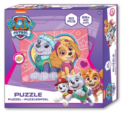 Produktbild von Paw Patrol Girl Skye und Everest Kinder-Puzzle Puzzle-Spiel mit 50 Teilen