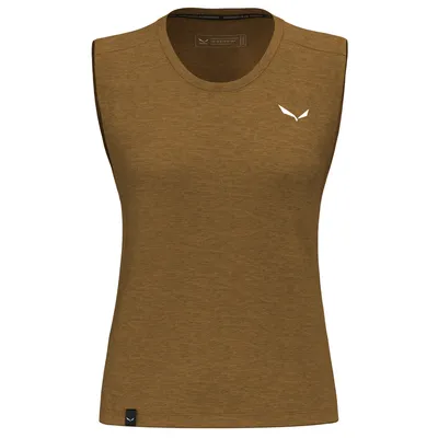 Produktbild von Eagle Minilogo Merino Tanktop Damen - Salewa, Farbe:7020-golden brown, Größe:44