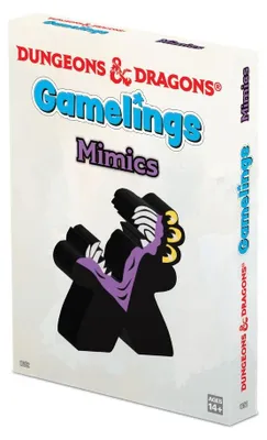 Produktbild von D&D Gamelings Mimics Set mit 5 Holzmarkern