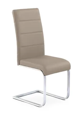 Produktbild von Halmar Essensstuhl K85 - Cappuccino / Chrom
