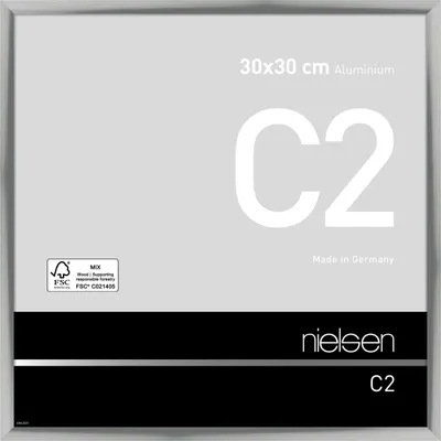 Zdjęcie produktu dla Aluminiowa ramka na zdjęcia Nielsen C2 30x30 cm srebrna