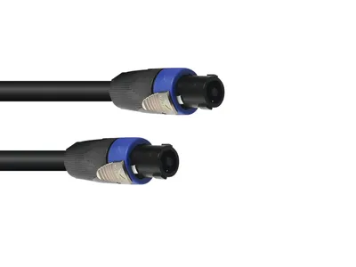 Produktbild von Lautsprecherkabel Speakon 4x4 5m sw