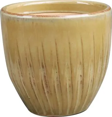 Produktbild von Pflanztopf FloraSelf Ton glasiert Ø 26,5 cm H 25,5 cm latte