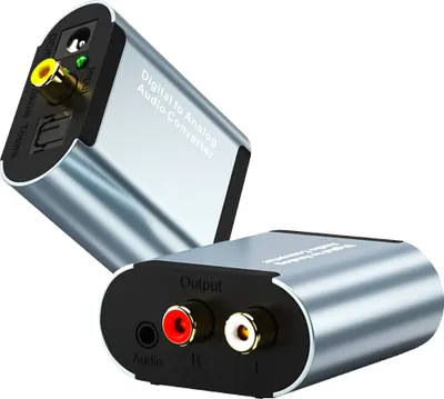 Immagine prodotto di Dac Ottico Reagle Convertitore Toslink Coassiale Cinch Rca
