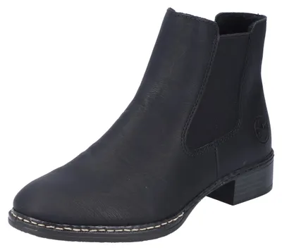 Productafbeelding van Rieker dameslaars 73464-00, zwart, maat 38