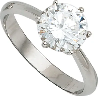 Ring-aus-echtem-925-Silber-mit-Zirkonia-weiß