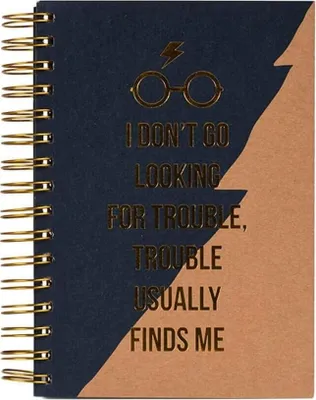 Produktbild von Notizbuch Harry Potter - Trouble Finds Me