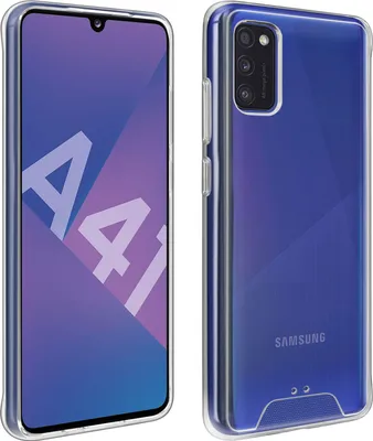 Zdjęcie produktu dla Avizar, etui ochronne Cristal Hybrid do Samsung Galaxy A41, przezroczyste