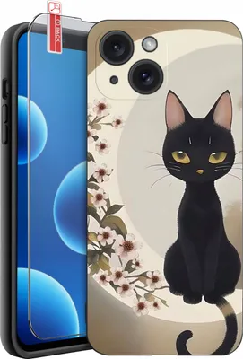 Obrázok produktu pre Puzdro pre iPhone 13 | 14 | DIZAJNY | MATNÉ SILIKÓNOVÉ PUZDRO + SKLO 9H