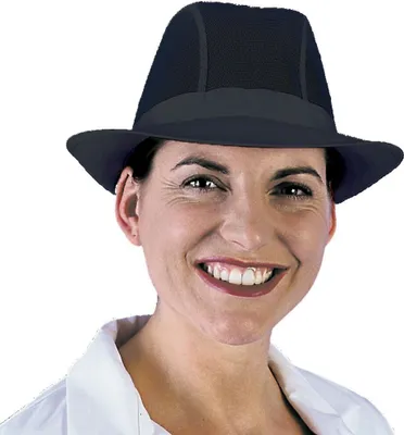 Produktbild von Dennys - Trilby-Hut für Herren/Damen Uni PC6325 (S) (Schwarz)