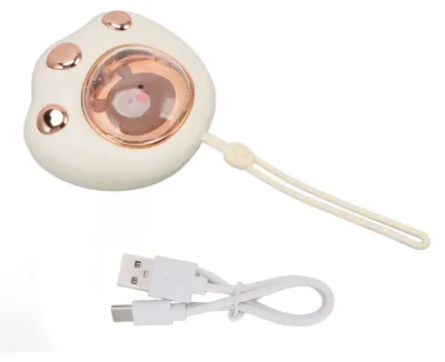 Productafbeelding van Elektrische handwarmers in de vorm van kattenpootjes, USB oplaadbaar