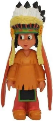 Produktbild von Yakari Figur Yakari Mit Federschmuck 6 cm