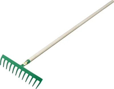 Obrázek produktu pro Nohel Garden Hrábě 12hrotů silné kovové s násadou 150cm