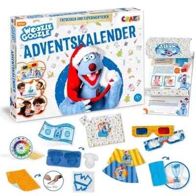Produktbild von Adventskalender Kinder Experimente und Wissenschaft Woozle Goozle