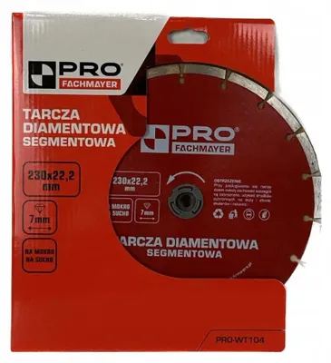 Produktbild von PRO Segmentierte Diamantscheibe WT-DD-S 230x22,2mm Beton