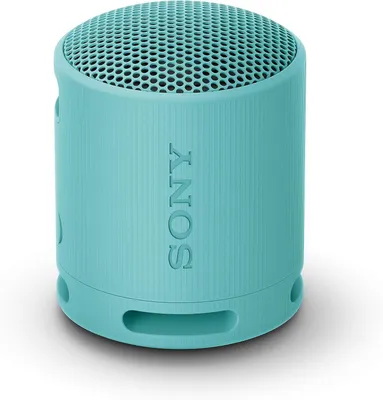 Zdjęcie produktu dla Sony SRS-XB100, Bezprzewodowy, A2DP, HFP, AAC, AVRCP, SBC, USB Type-C, Gonik mono przenony, Niebieski, Cylidner