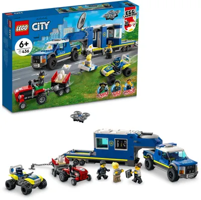 Image de LEGO® City 60315 Centre d'intervention mobile de la police